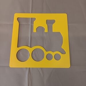 Boys Train Boat Ship Stencils Crafting Painting Drawing Reusable Decorating